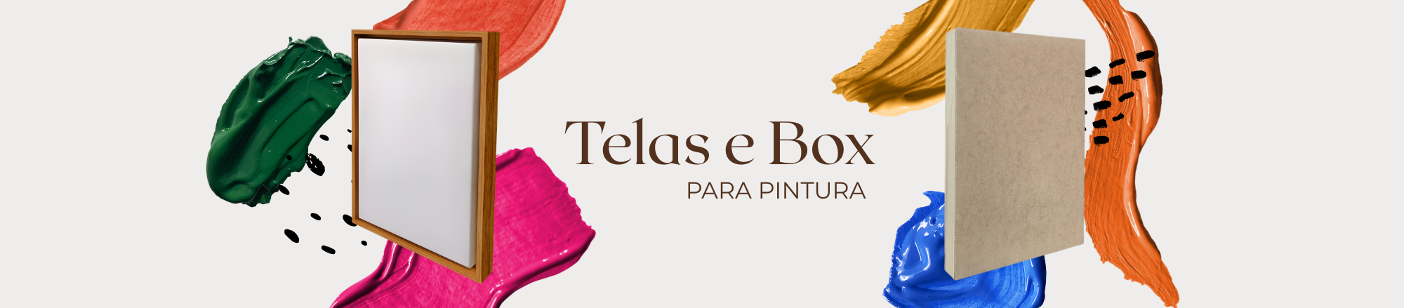 Telas e Box para Pintura
