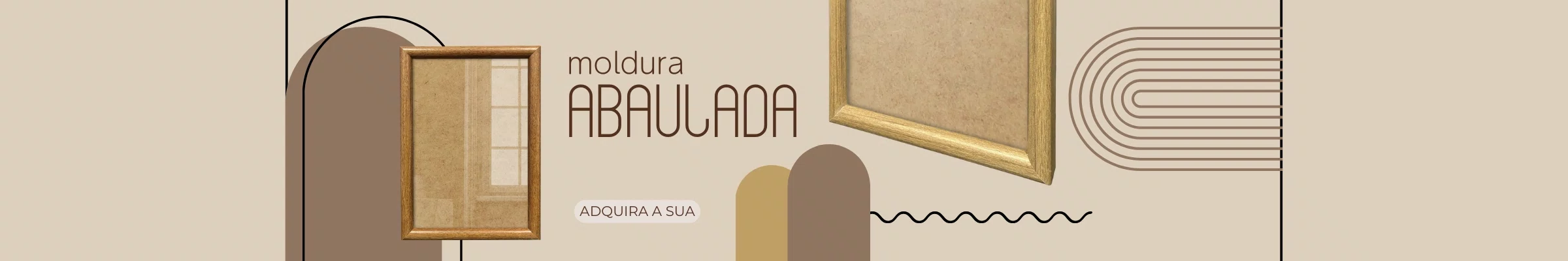 Moldura abaulada