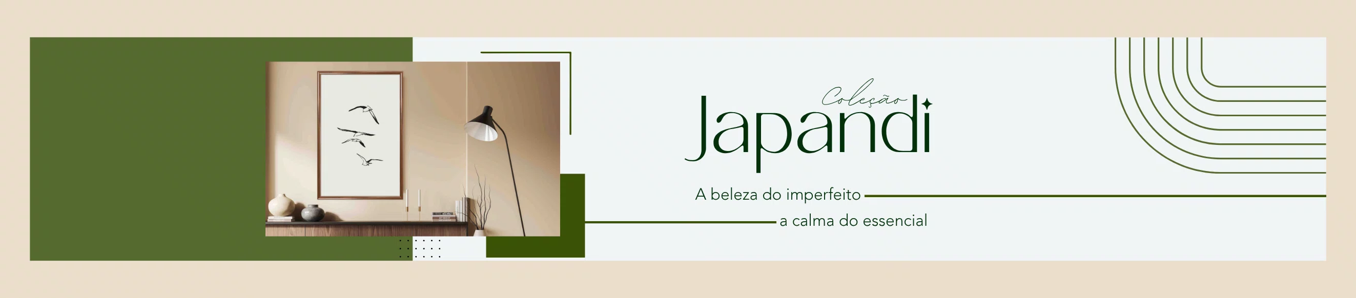 Banner Japandi Coleções Banner Japandi Coleções