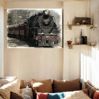 Placas Decorativas de Trens