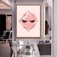 Quadros Decorativos de Cabelo, Sobrancelhas e Cílios