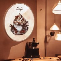 Quadros Decorativos com Frases Cantinho do Café