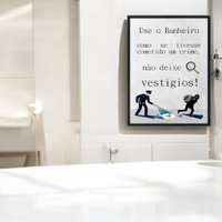 Quadros Decorativos Frases para Banheiros