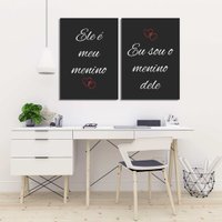 Placas Decorativas com Frases Romanticas