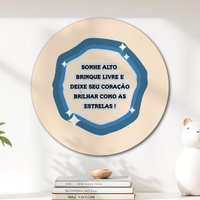 Placas Decorativas com Frases Diversas