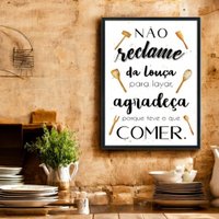 Quadros Decorativos com Frases de Cozinha