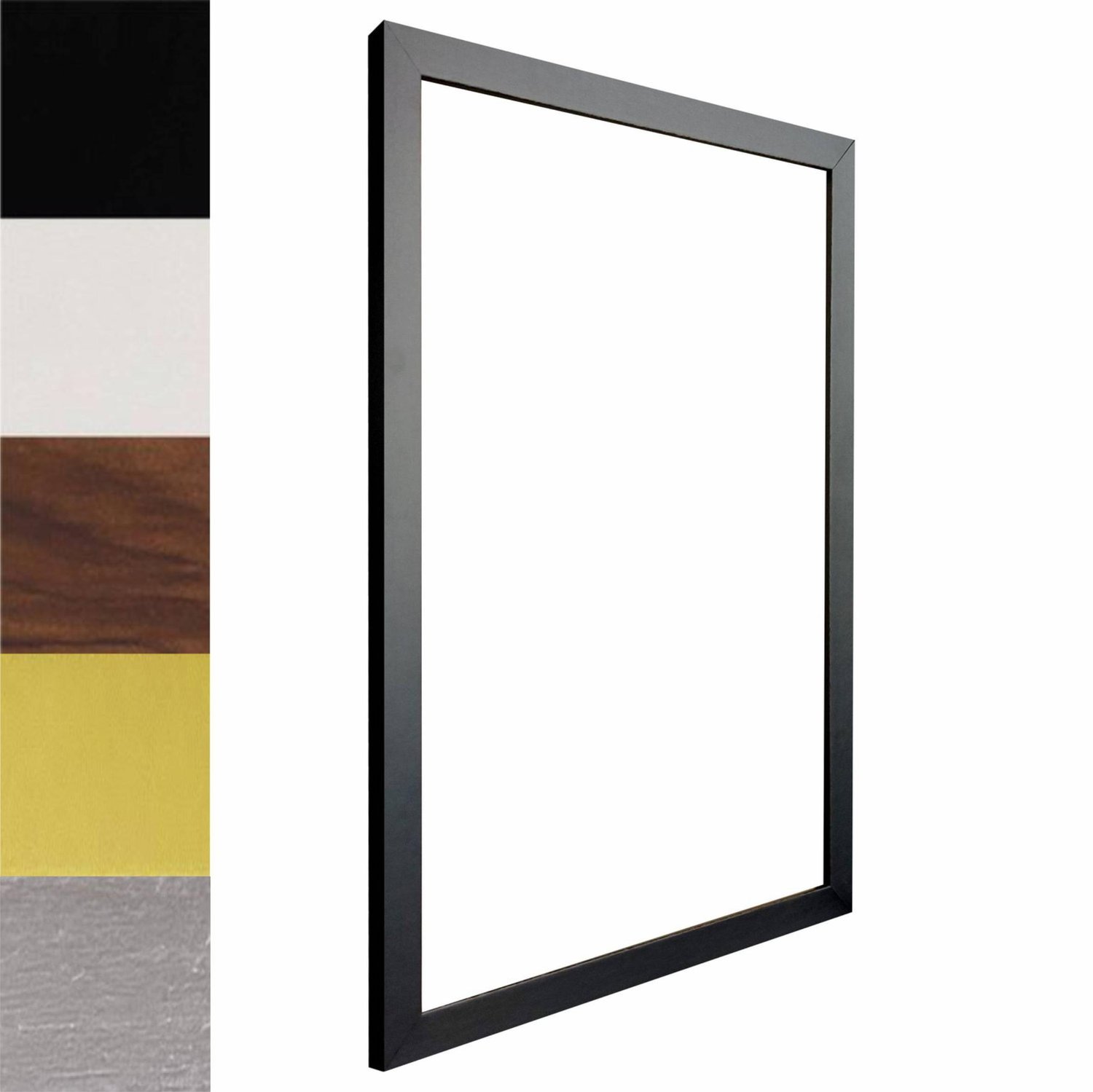 Aro de Moldura Minimalista Personalizada Lisa Revestida para Quadros - 1,5x1