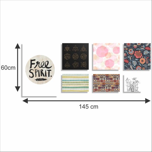 Composição Kit de Placas Escandinava