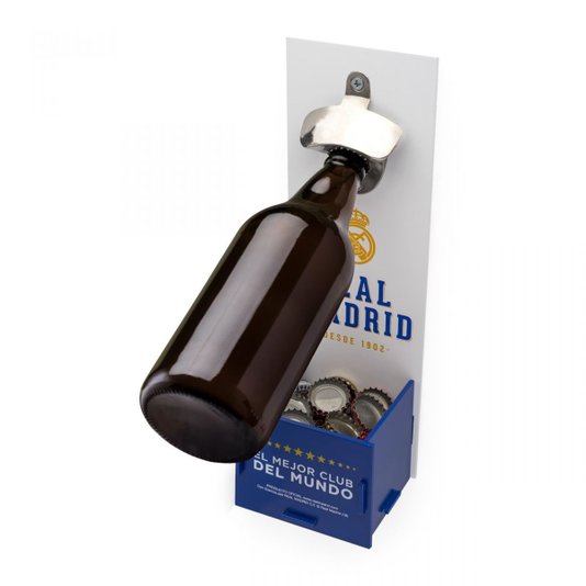 Abridor e Porta Tampinhas Real Madrid - LUDI