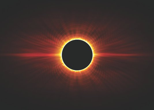 Placa Decorativa Eclipse
