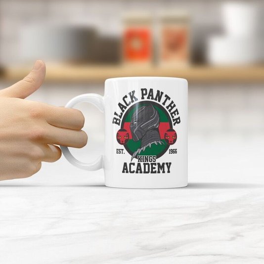 Caneca de Cerâmica Black Panther - BEEK GEEK'S STUFF