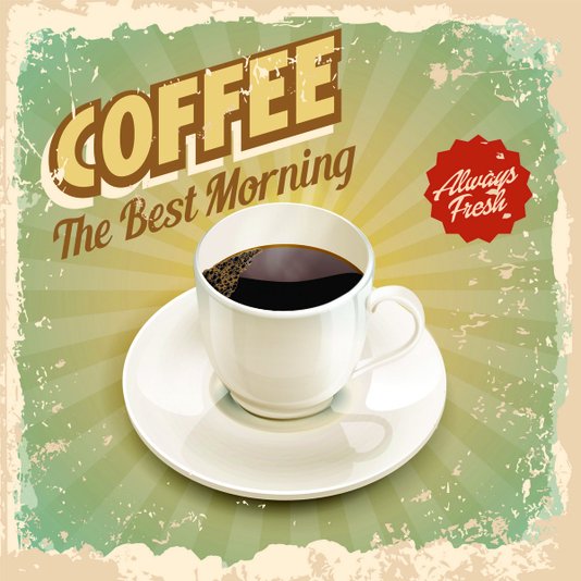 Placa Decorativa Coffee The Best Morning Always Fresh