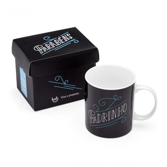Caneca Parabéns Padrinho - Parabéns Você Foi Promovida A Padrinho - LUDI