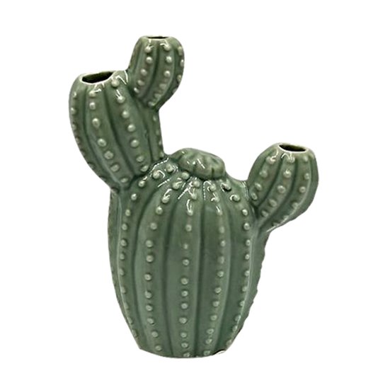 Vaso Decorativo de Cerâmica Barrel Cactus - URBAN