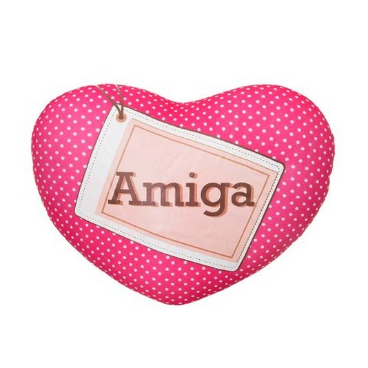 Almofada Pescoco 2 em 1 Amiga Segredo Entre a Gente nao Tem