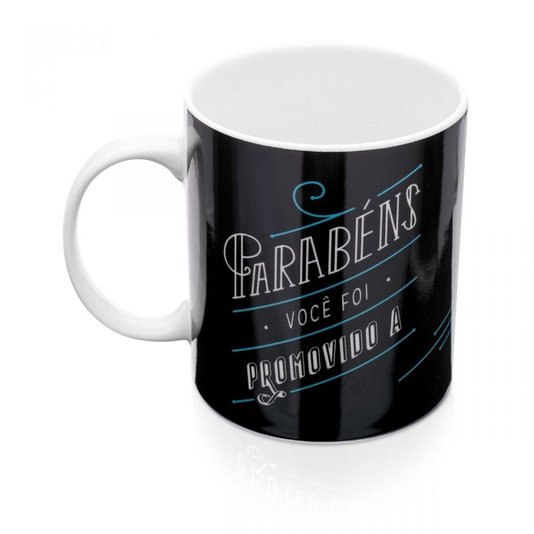 Caneca Parabéns Padrinho - Parabéns Você Foi Promovida A Padrinho - LUDI