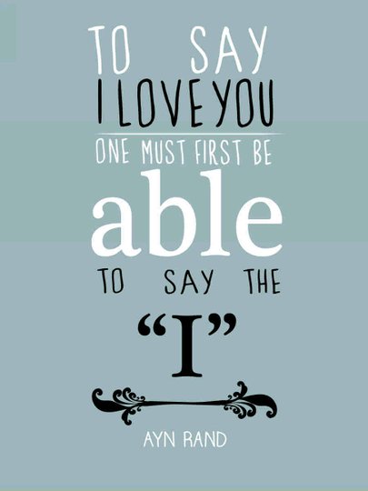 Placa Decorativa Frase To Say I Love You One Must First Be Able  to Say the I