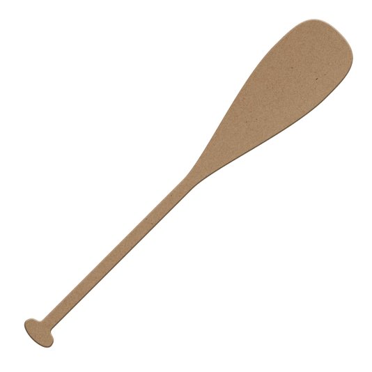 Aplique em Forma de Remo em Mdf