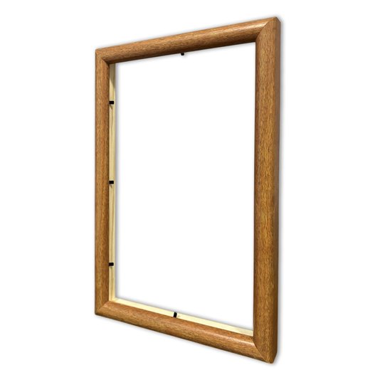 Armação De Moldura Abaulada Lisa Revestida Para Quadros E Fotos - 2x3