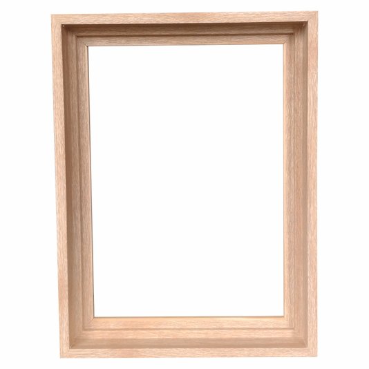 Armação de Moldura Canaleta Flutuante Lisa Revestida para Telas Decorativas - 2x2,8