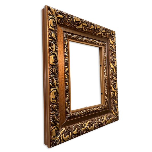 Armação Personalizada De Moldura Com Gravação De Arabescos - 7,2x3,3