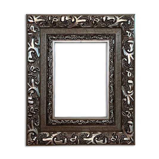 Armação Personalizada De Moldura Com Gravação De Arabescos - 7,2x3,3