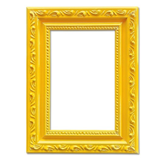 Armação De Moldura Com Gravação De Ornamentos - 3,4x1,4