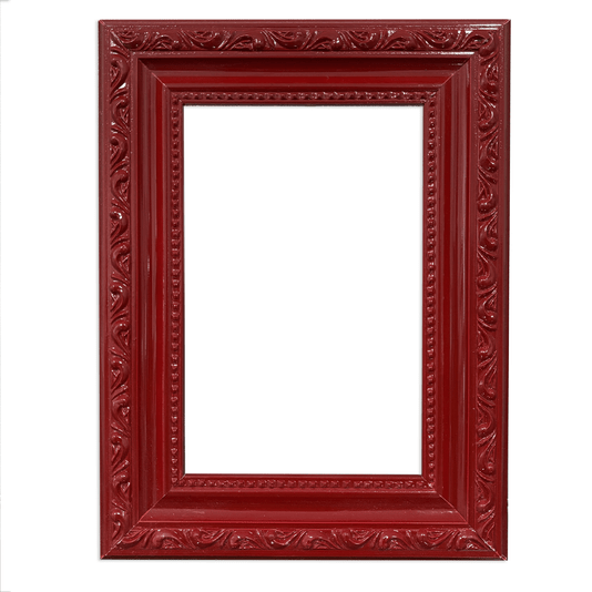 Armação De Moldura Com Gravação De Ornamentos - 3,4x1,4