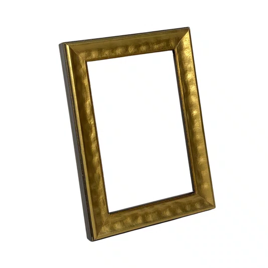 Armação de Moldura Efeito Metal Martelado Para Quadros e Fotos - 2x1,8