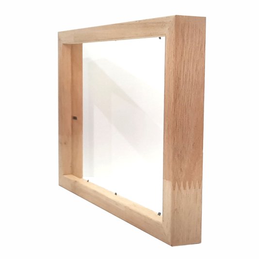 Armação de Moldura em Madeira para Quadros e Placas Decorativas