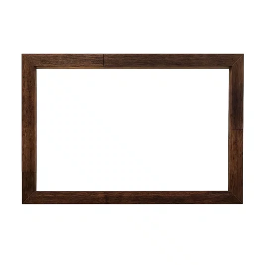 Armação de Moldura em Madeira para Quadros e Placas Decorativas
