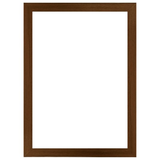 Armação de Moldura Lisa Para Quadros e Placas Decorativas Revestida 2x1