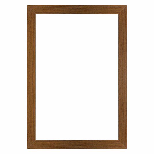 Armação de Moldura Lisa Revestida para Quadros e Fotos - 2x2