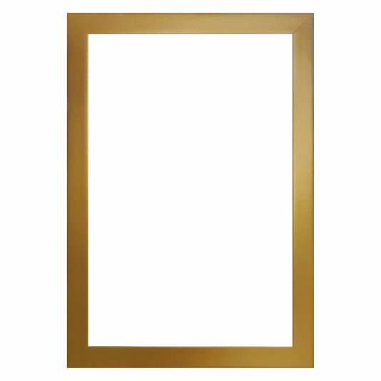 Armação de Moldura Lisa Revestida para Quadros e Fotos - 2x2