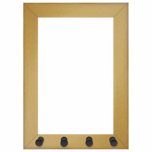 Armação de Moldura para Porta Chaves com Penduradores - 2x2