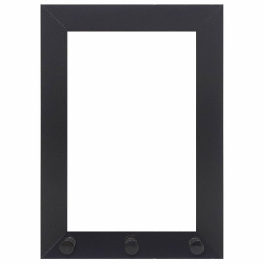 Armação de Moldura para Porta Chaves com Penduradores - 2x2