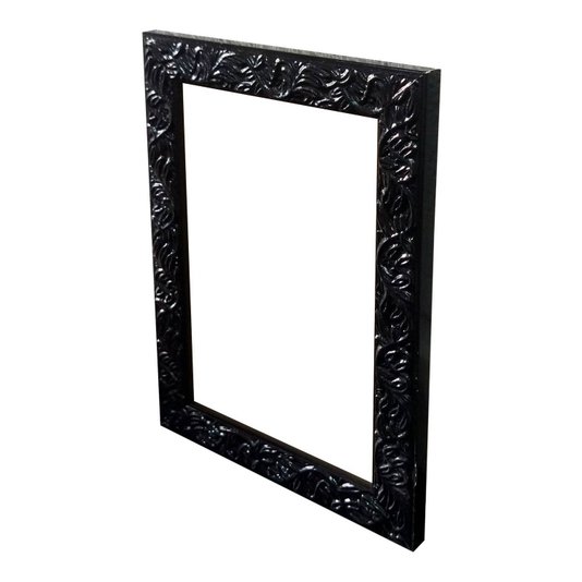 Armação de Moldura Personalizada com Gravação de Folhagens para Quadros e Fotos - 2x1