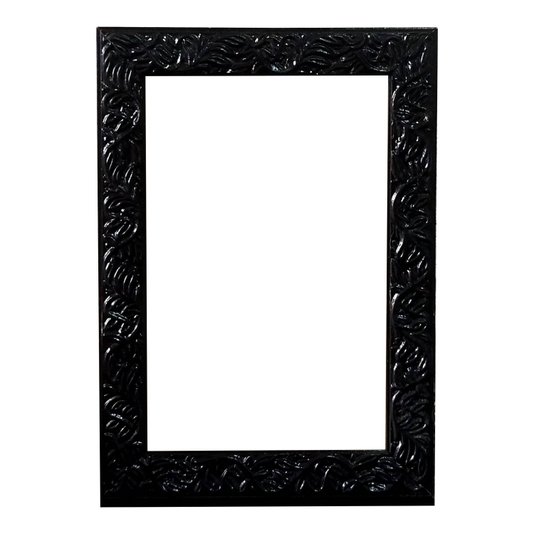 Armação de Moldura Personalizada com Gravação de Folhagens para Quadros e Fotos - 2x1
