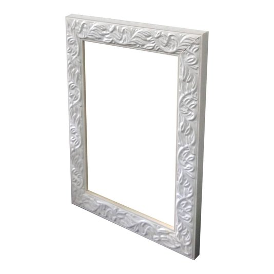 Armação de Moldura Personalizada com Gravação de Folhagens para Quadros e Fotos - 2x1
