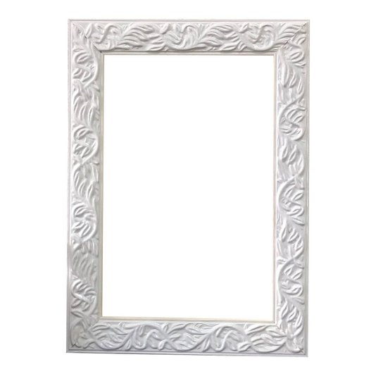 Armação de Moldura Personalizada com Gravação de Folhagens para Quadros e Fotos - 2x1