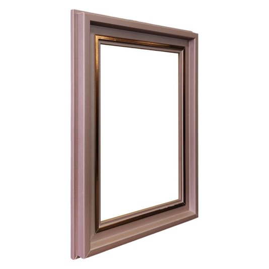 Armação de Moldura Personalizada Micro Metalizada para Quadros e Fotos - 3,4x2,1
