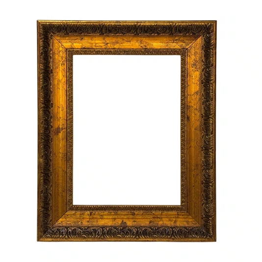 Armação de Moldura Provençal com Gravação para Quadros e Fotos - 4,3x2,5