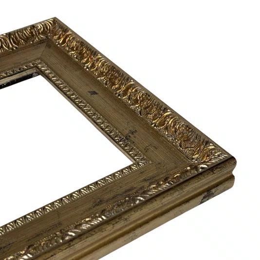 Armação de Moldura Provençal com Gravação para Quadros e Fotos - 4,3x2,5