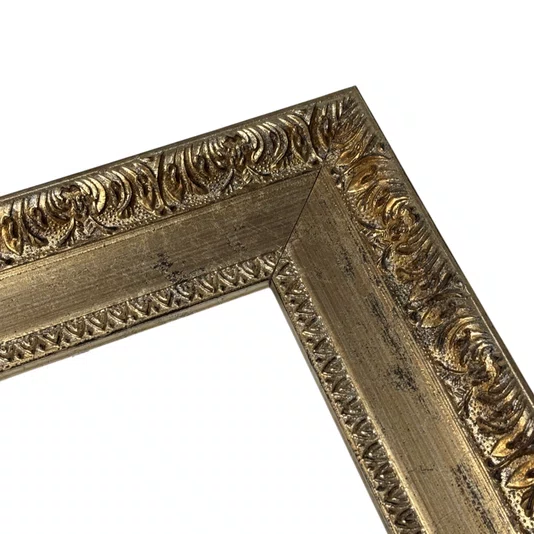 Armação de Moldura Provençal Personalizada com Gravação para Quadros e Fotos - 4,3x2,5