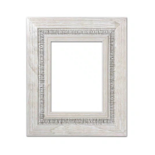 Armação Personalizada de Moldura com Friso e Gravação de Padrão de Traços para Quadros e Fotos - 6,6x1,7