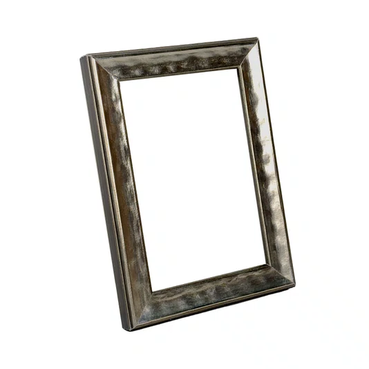Armação Personalizada de Moldura Efeito Metal Martelado para Quadros e Fotos - 2x1,8