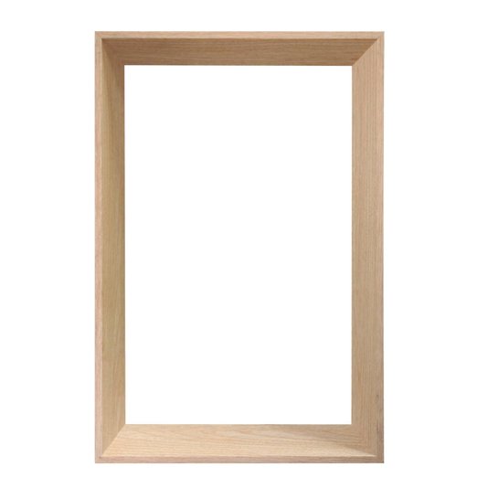 Aro de Moldura Personalizada Chanfrada Inclinada para Quadros Fotos e Bandejas - 2x3,8