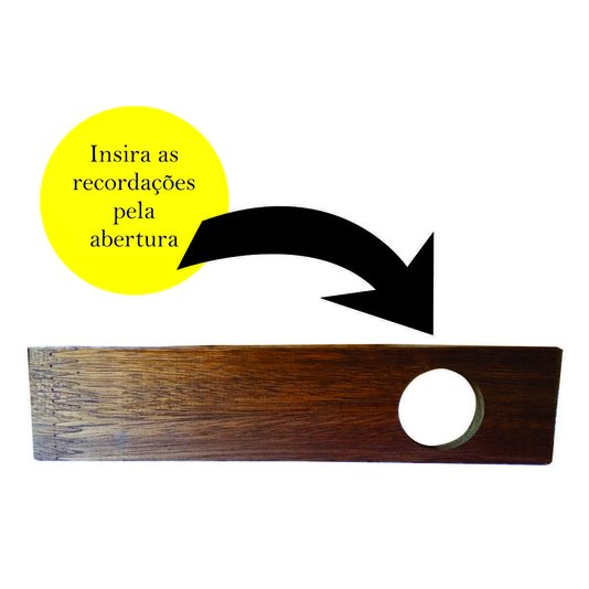 Quadro Porta Recordações Guardo Apenas Boas Lembranças