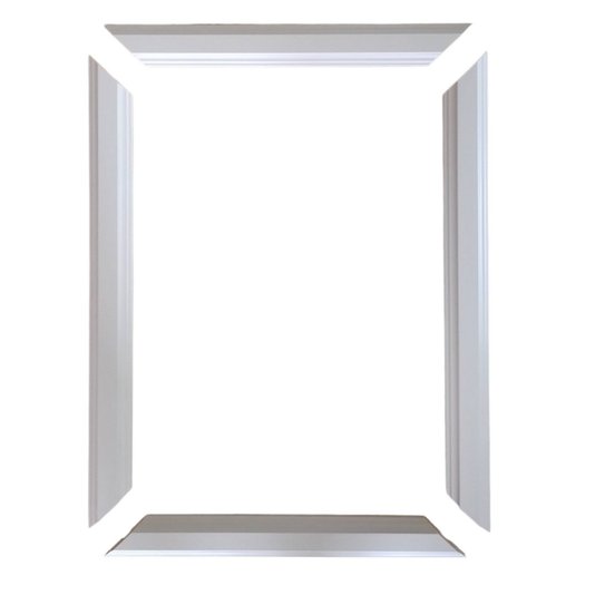 Boiserie Moldura Provençal Laqueada em Gesso - 3x1