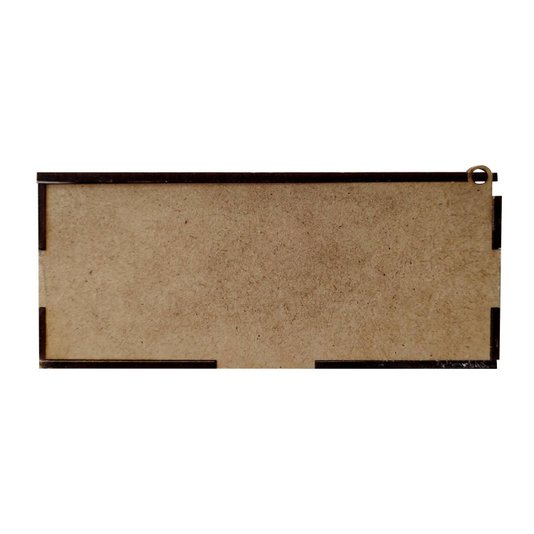Caixa em Mdf 3mm com Tampa
